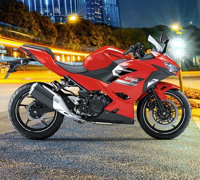 Image of 2024 NINJA 250 in action