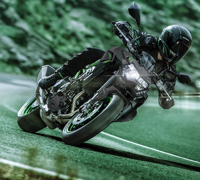 Image of 2024 Z900 in action