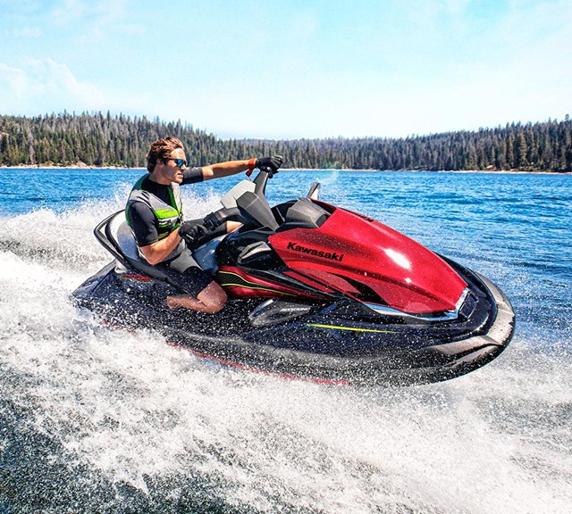 Image of 2025 JET SKI STX 160LX in action