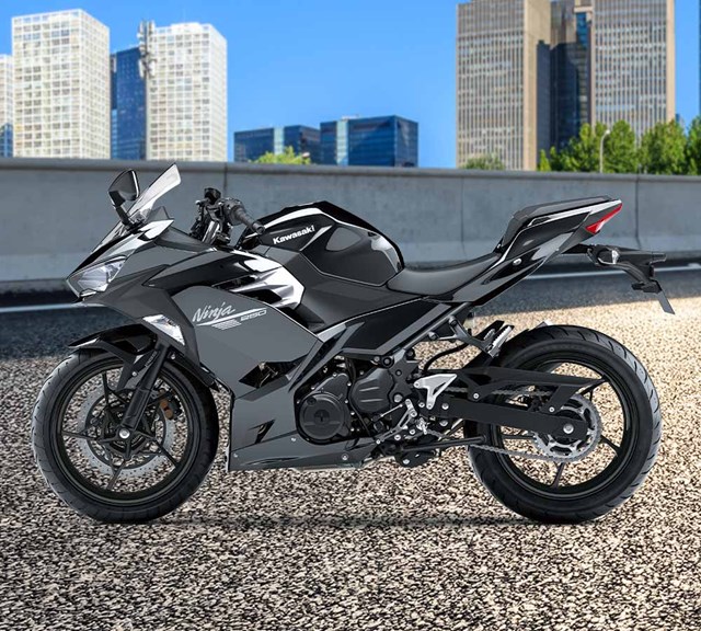 Image of 2026 NINJA 250 in action