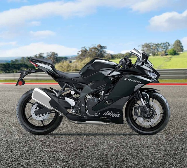 Image of 2026 NINJA ZX-25R in action