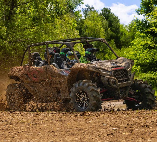 Image of 2027 TERYX KRX4 1000 LIFTED EDITION in action