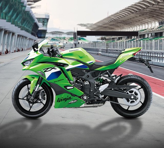 Image of 2027 NINJA ZX-25RR in action
