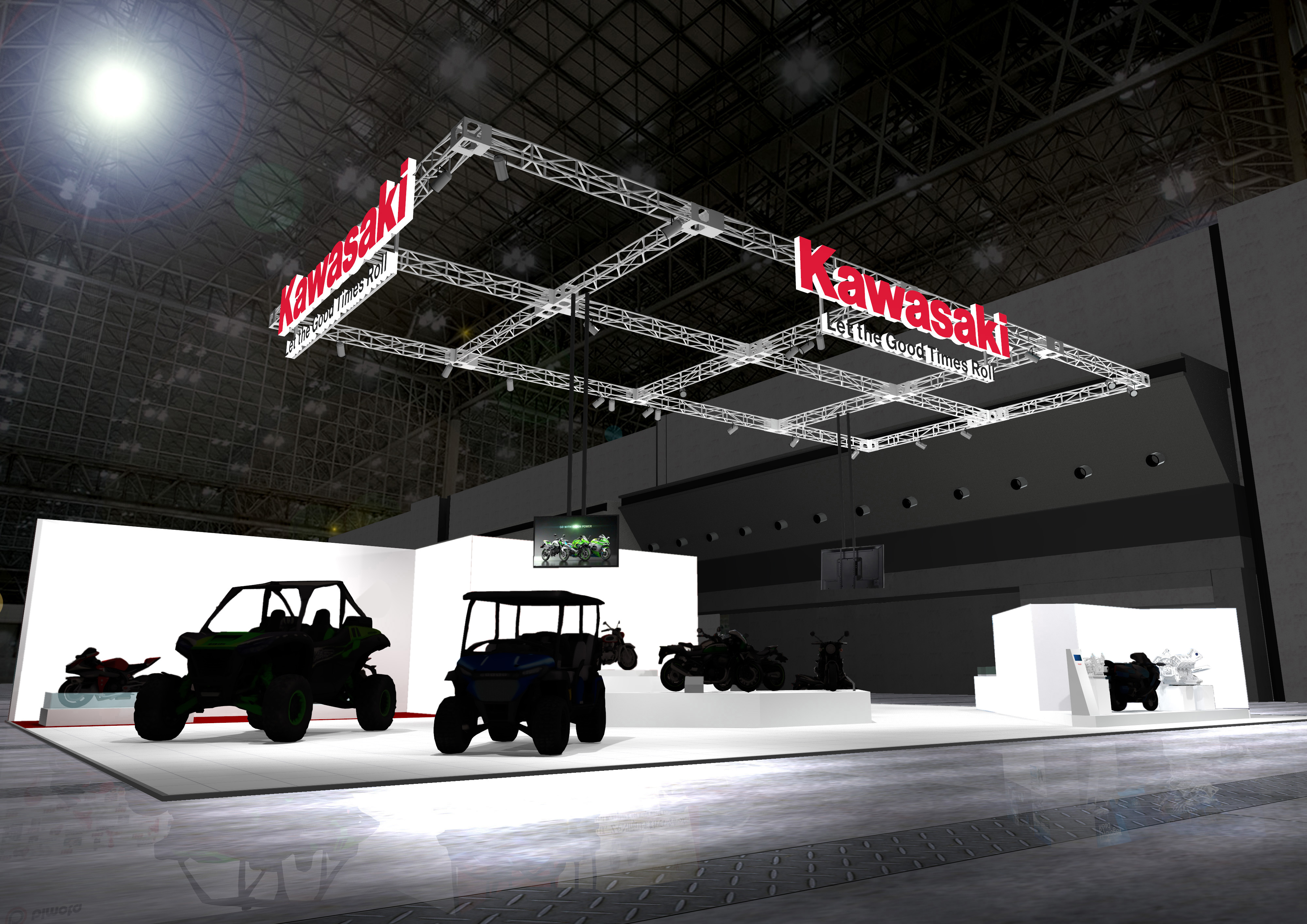 カワサキモータース Japan Mobility Show 2025に出展