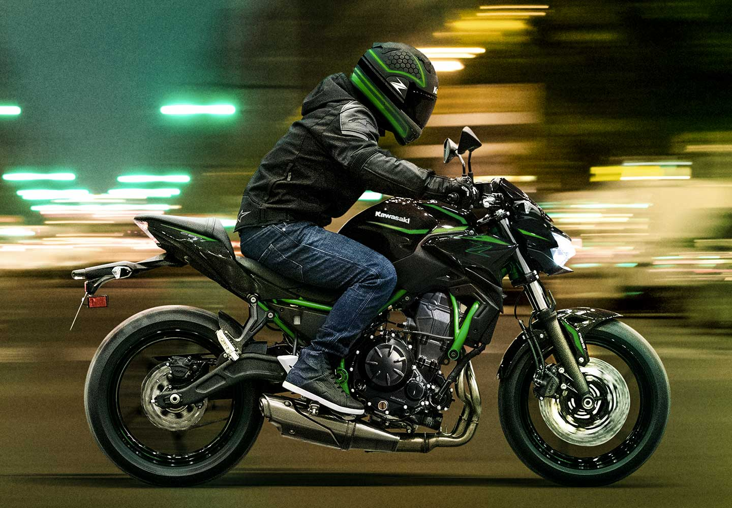 Kawasaki Z650 | スーパーネイキッドモデル | 多彩な機能