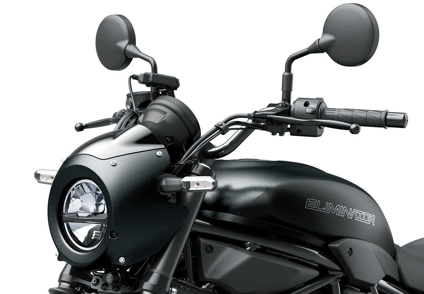 Kawasaki 新型Eliminator 黒 タンク タンクパッド付き Kawasaki ELIMINATOR | 扱いやすいストリートクルーザー