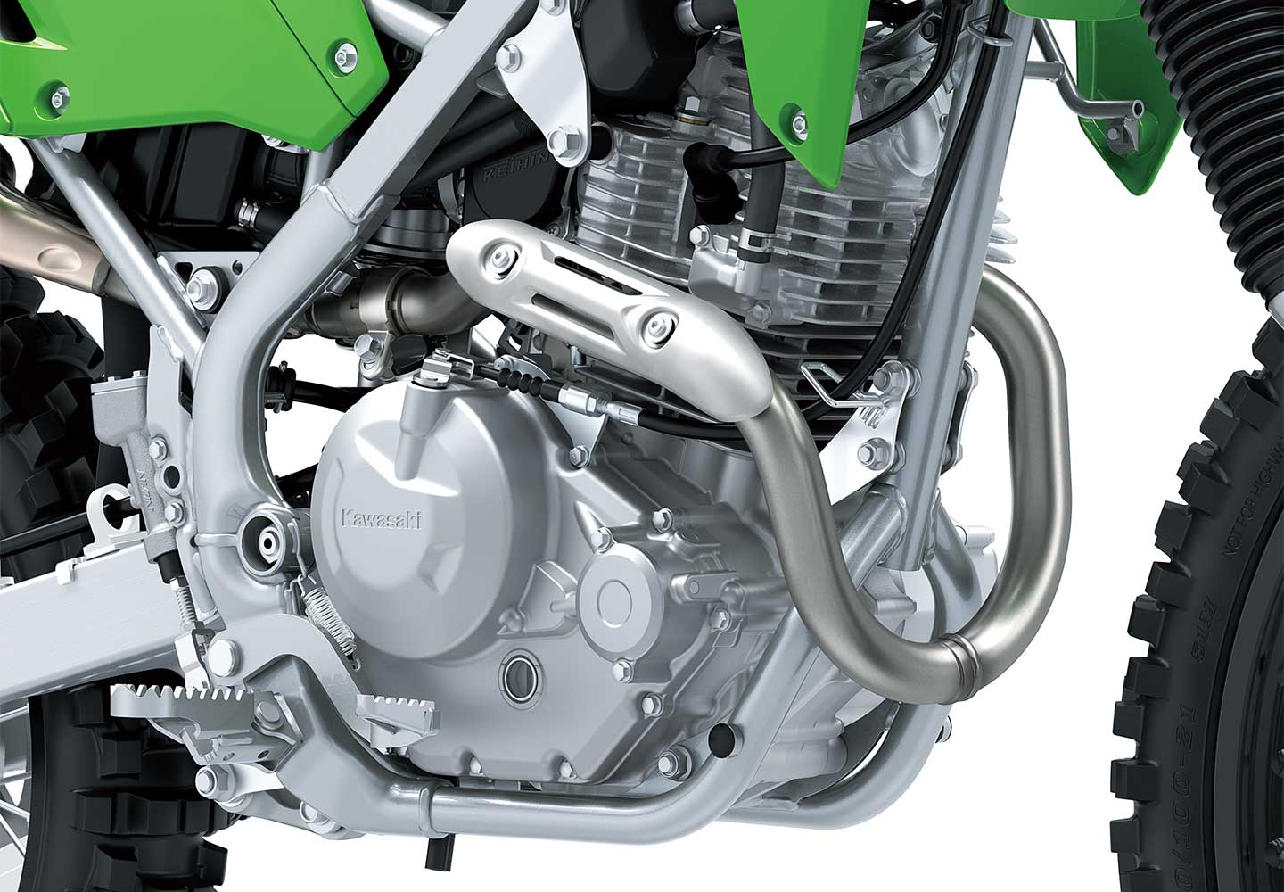 Kawasaki KLX230R｜オフロードモデル｜走破性と耐久性を高めたオフ