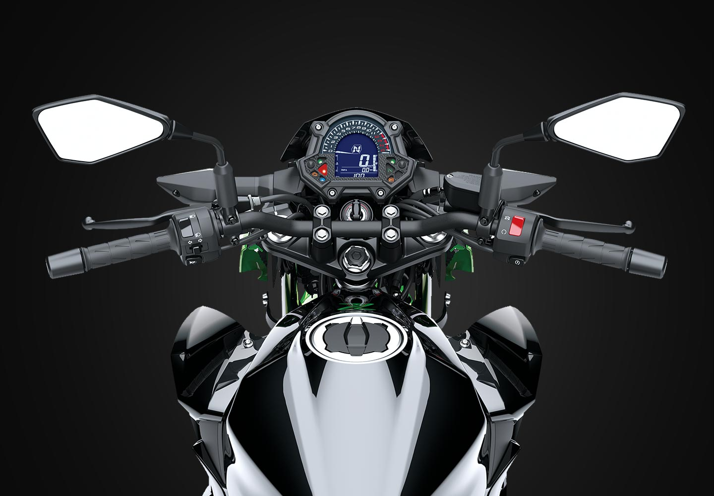 Kawasaki Z400| スーパーネイキッドモデル | アグレッシブなスタイリング