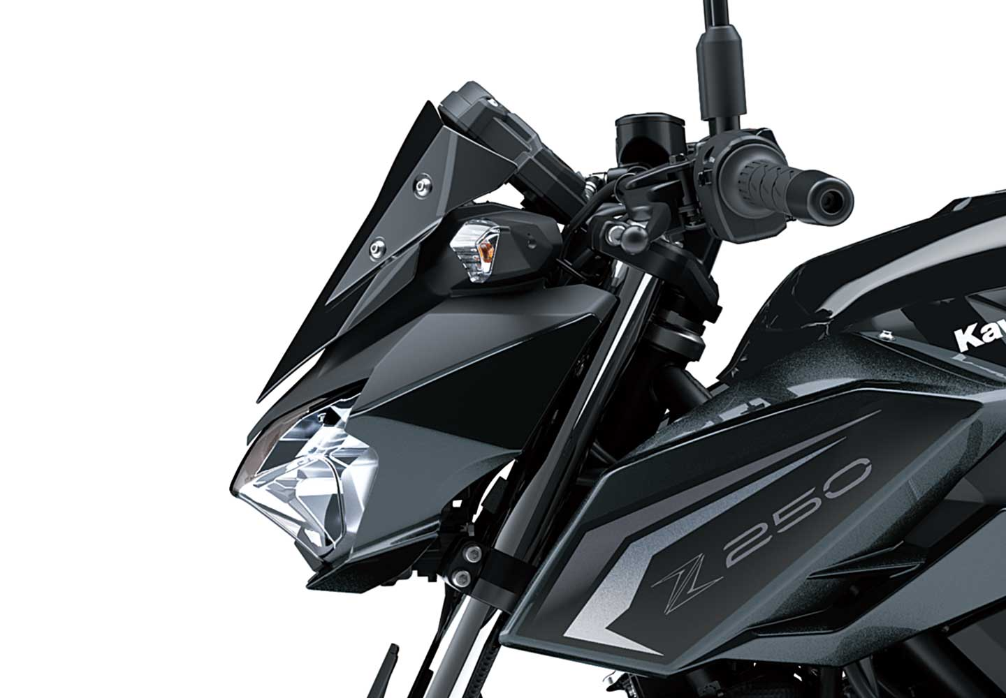 Kawasaki Z250| スーパーネイキッドモデル | アグレッシブなスタイリング