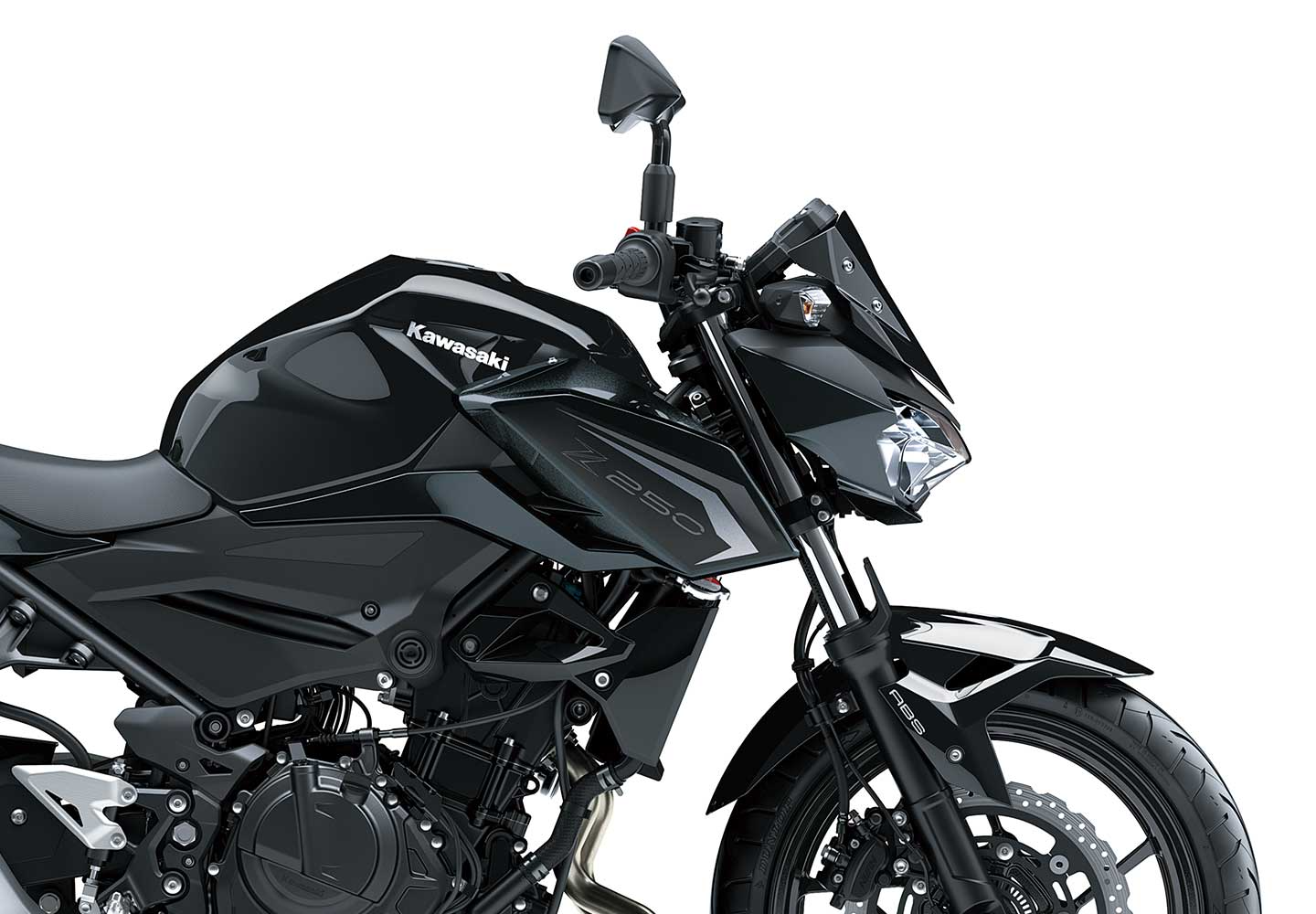 Kawasaki Z250| スーパーネイキッドモデル | アグレッシブなスタイリング
