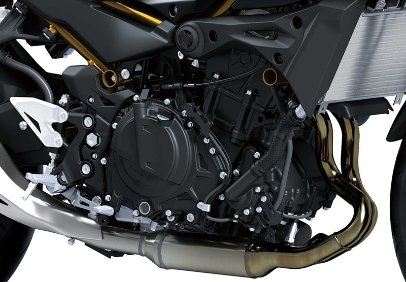 排気量を拡大したエンジン