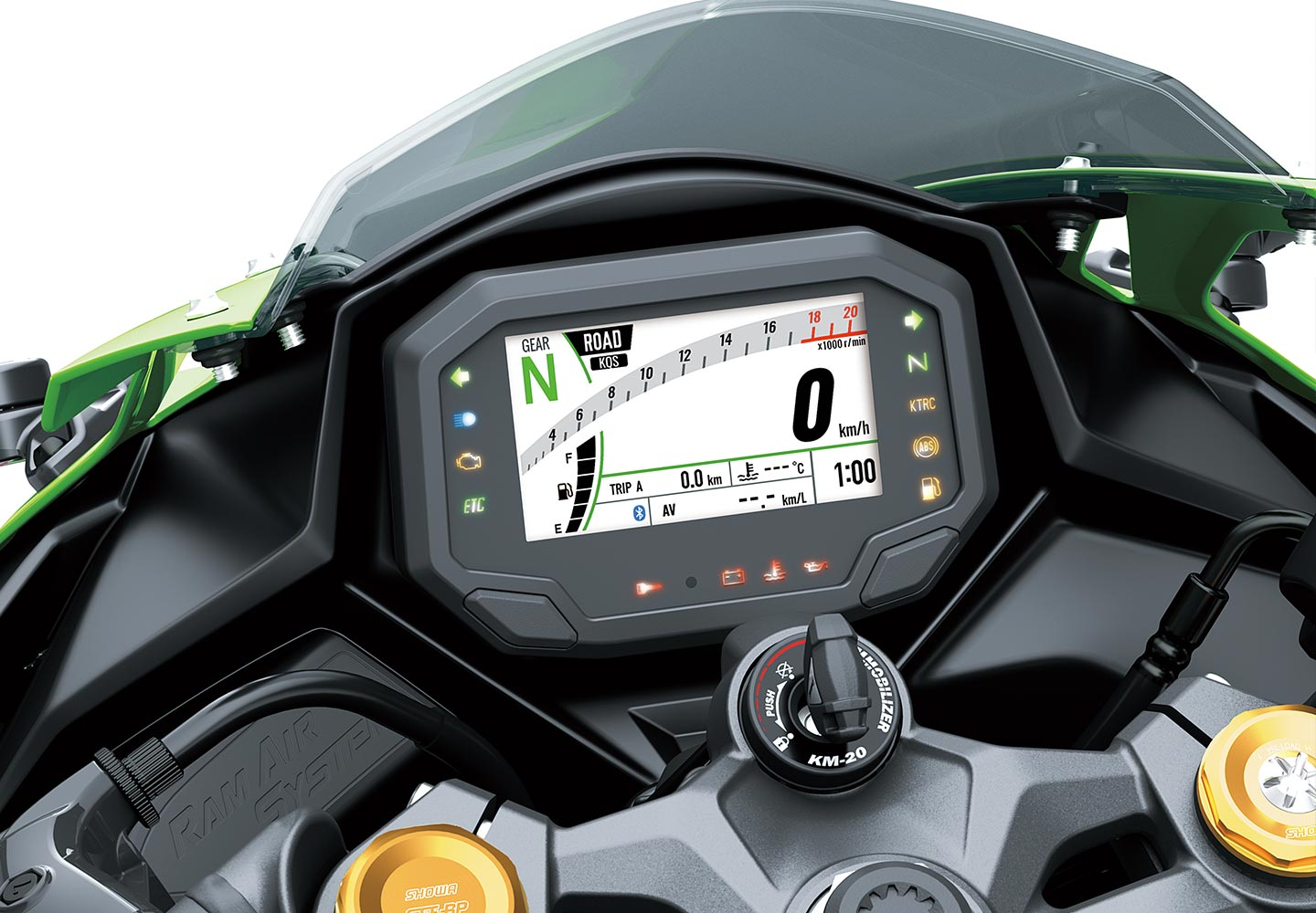Kawasaki Ninja ZX-25R |スーパースポーツモデル|並列4気筒エンジンを
