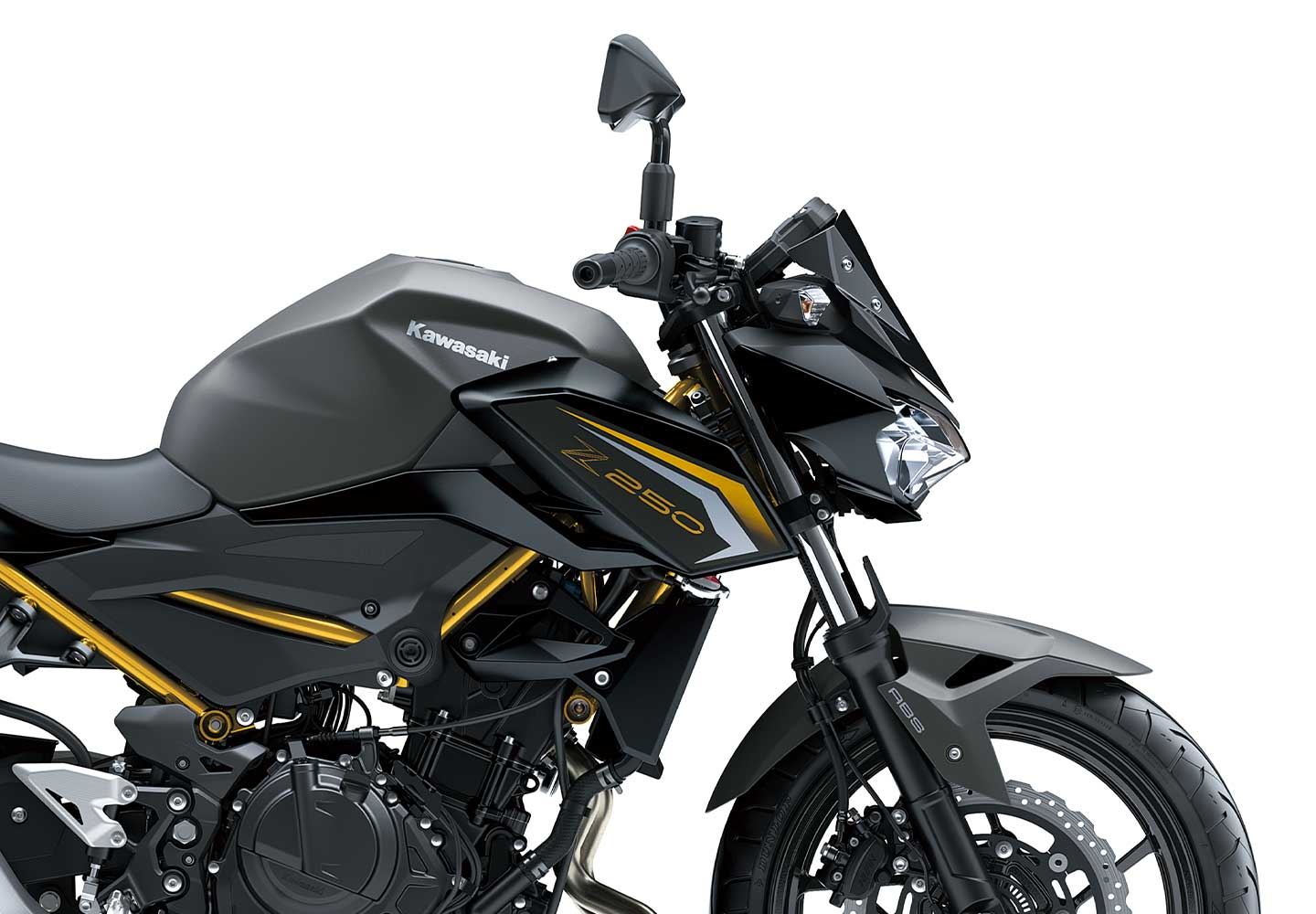Kawasaki Z250 | スーパーネイキッドモデル | アグレッシブなスタイリング