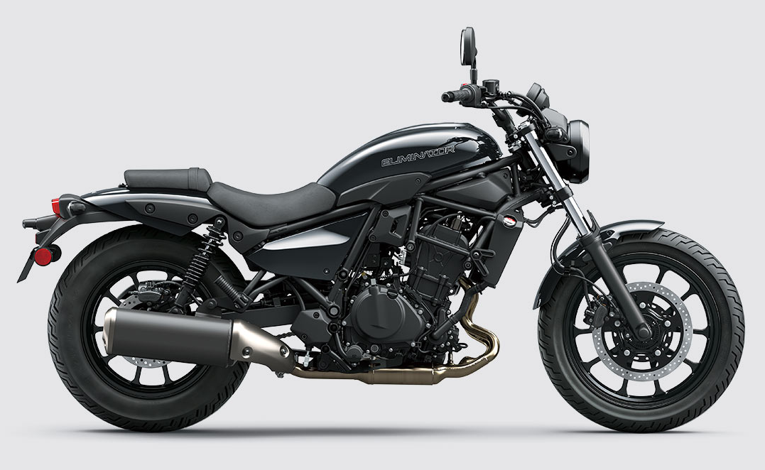 Kawasaki 新型Eliminator 黒 タンク タンクパッド付き Kawasaki ELIMINATOR | 扱いやすいストリートクルーザー
