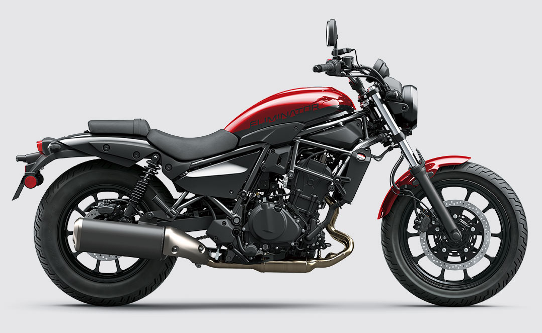 Kawasaki 新型Eliminator 黒 タンク タンクパッド付き Kawasaki ELIMINATOR | 扱いやすいストリートクルーザー