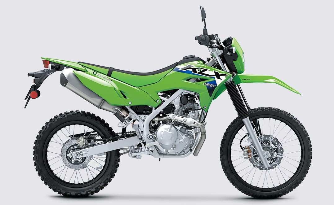 Kawasaki KLX230 | デュアルパーパスモーターサイクル | 軽量な