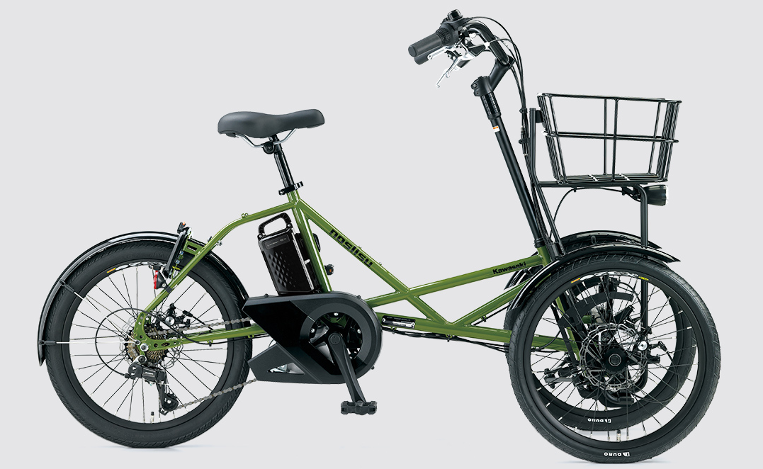 カワサキ ノスリス NOSLISU 電動アシスト自転車【shigeg3】 Kawasaki noslisu | 3輪電動ビークル| 快適で気軽な移動体験を