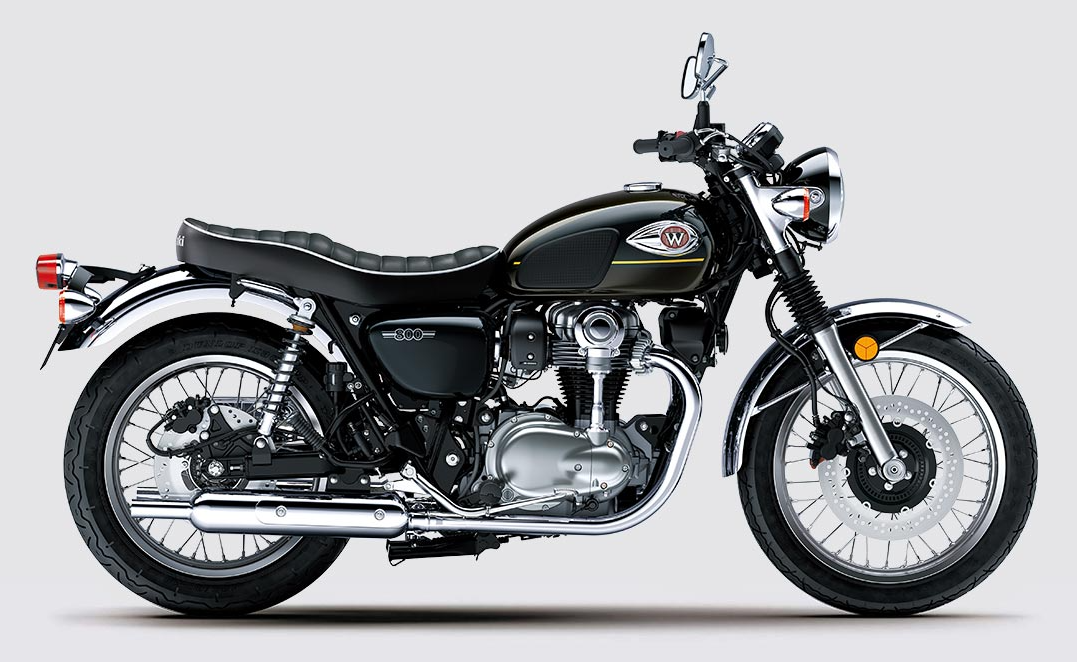 Kawasaki純正 W800 ブラックシート ストライプデザイン Kawasaki W800 | レトロモダン | オリジナルアイコン