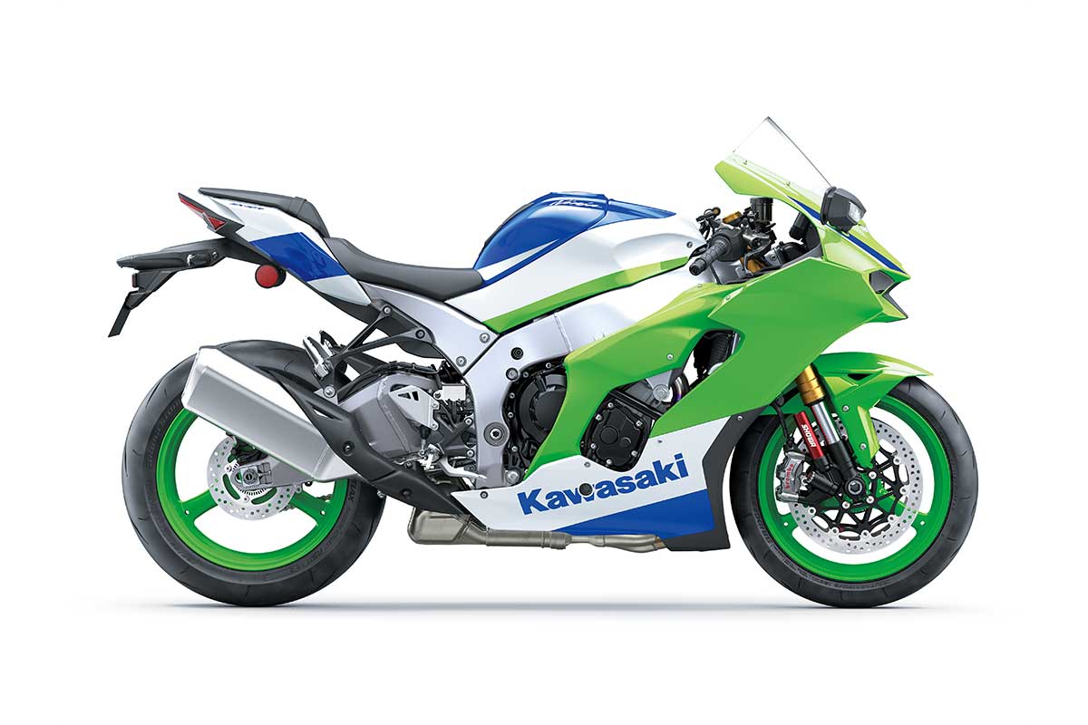 The first 40 years W 新品　カバー付き 2024 Ninja ZX-10R 40th Anniversary Edition モーターサイクル