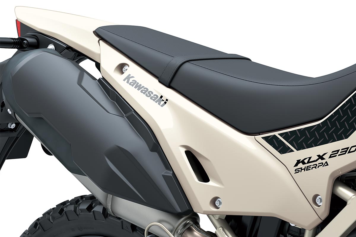 た*う様 Kawasaki klx230 シェルパ2025カウルセット グレー1 カワサキKLX230、KLX230 S、KLX230SMの2025年モデルを発表