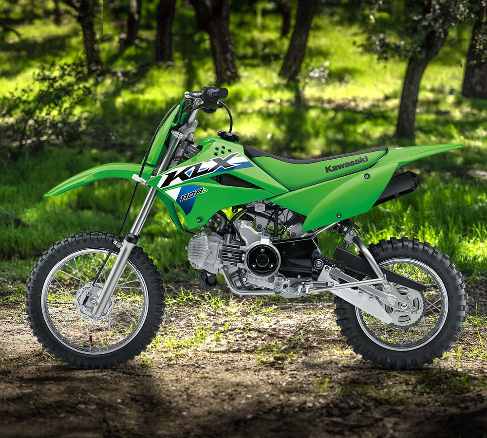 Kawasaki KLX110R｜幅広いライダーが楽しめるオフロードバイク。
