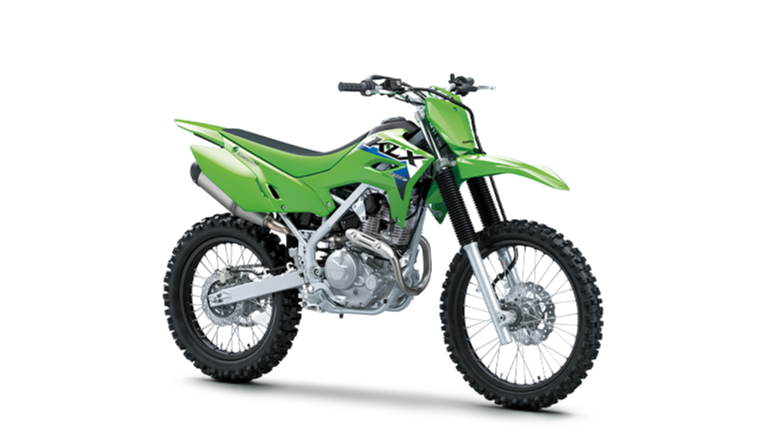 Kawasaki klx250SR エンジン　実動 カワサキからレーストラックでのパフォーマンスをさらに高めた