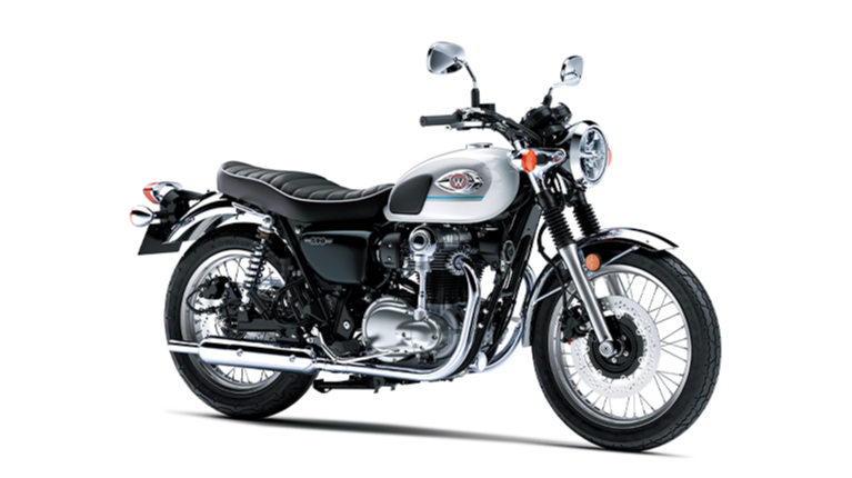 Kawasaki純正 W800 ブラックシート ストライプデザイン 2023年モデルのW800シリーズが発売開始。全車カラーリングを変更
