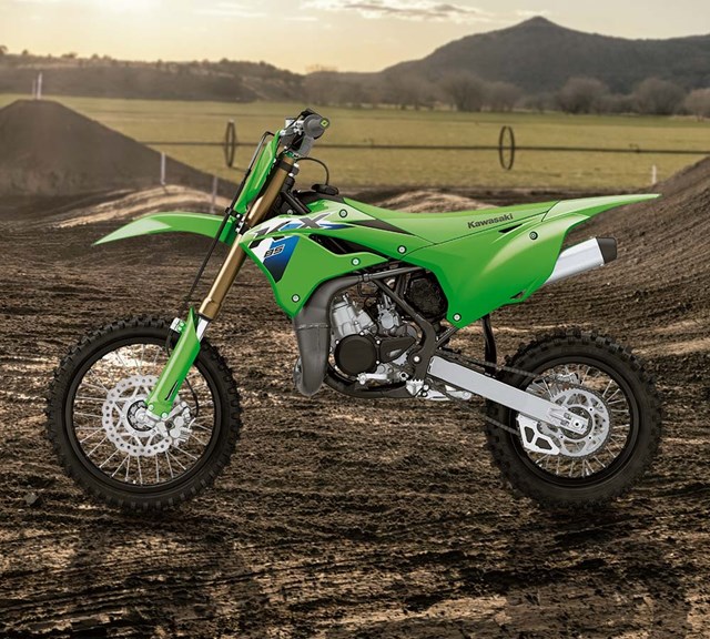 Image of 2026 KX85 in action