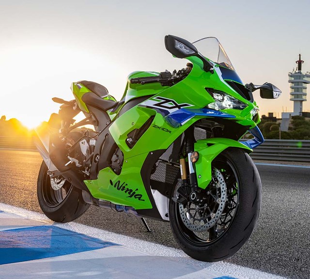 Image of 2026 Ninja ZX-10R in action