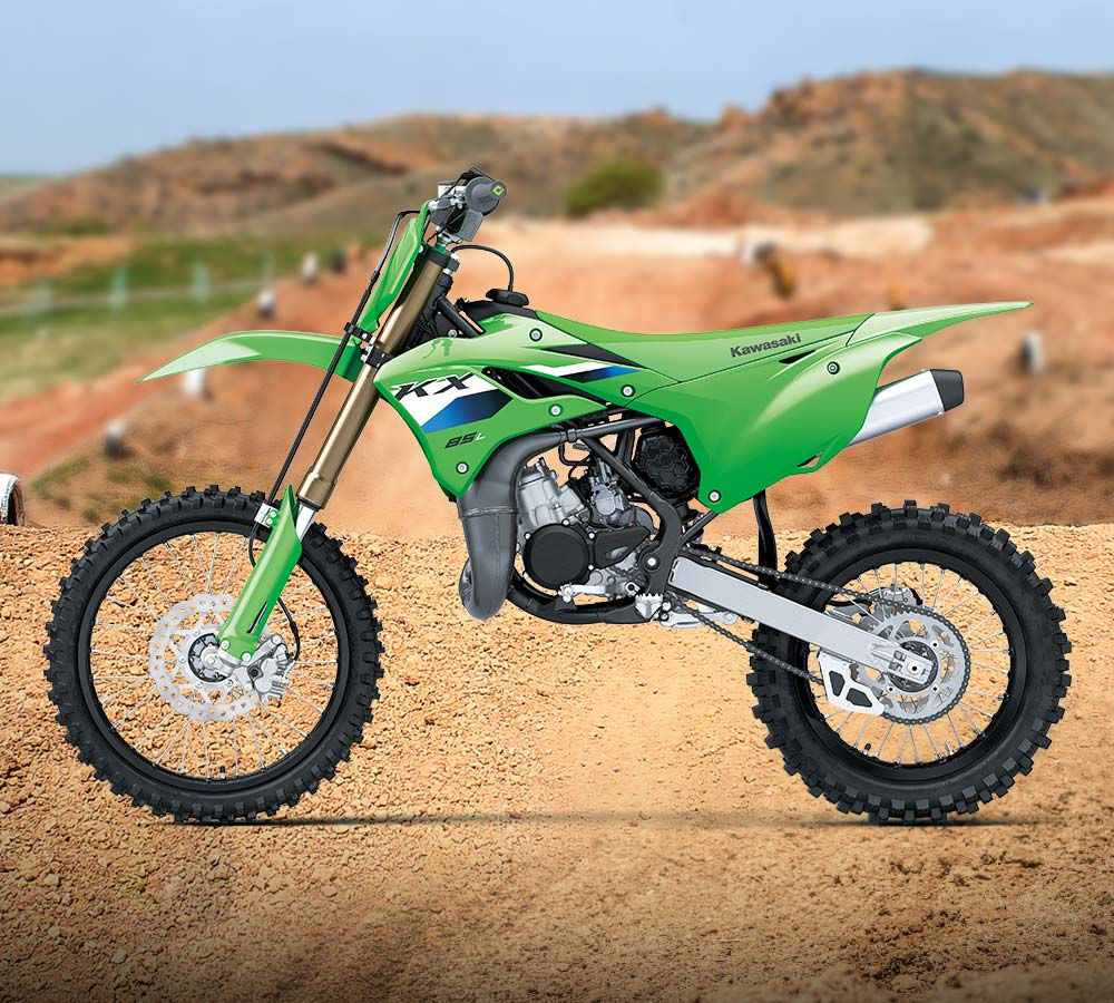 Kawasaki KX85｜競技用車両｜自信を抱かせるモトクロッサー
