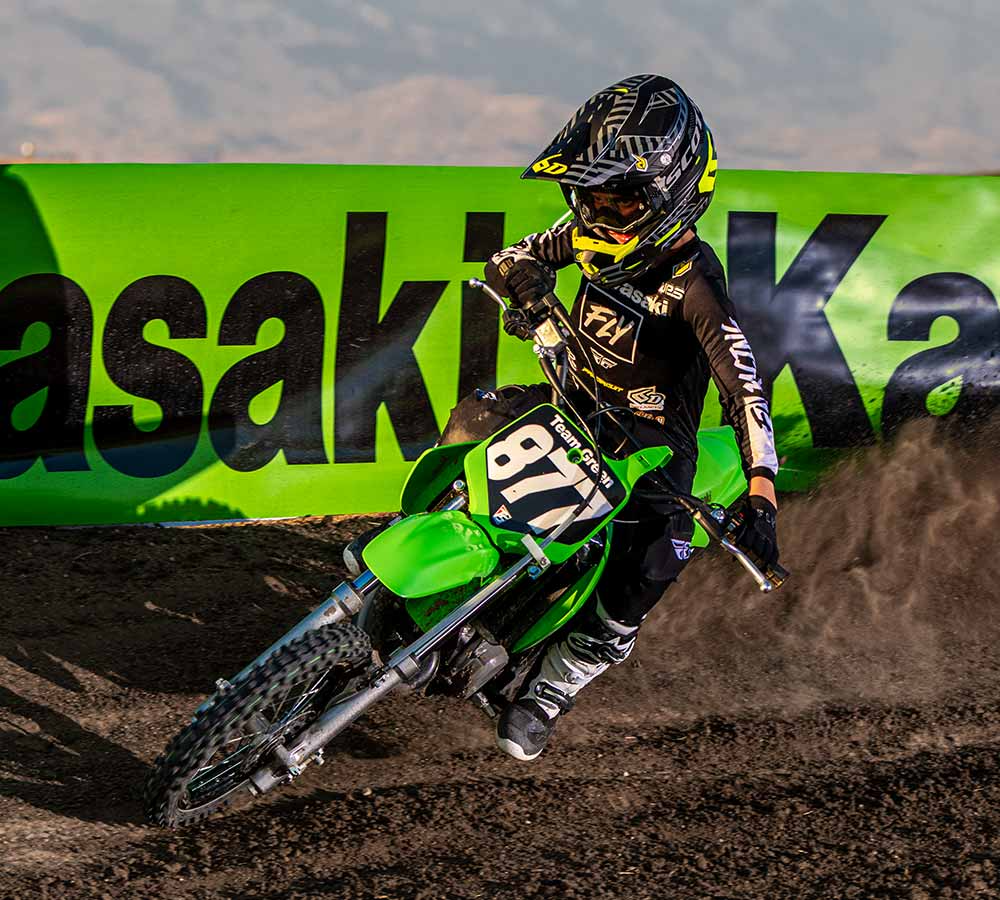 Kawasaki KX65 | コンペティションモデル | モトクロス入門に最適なマシン
