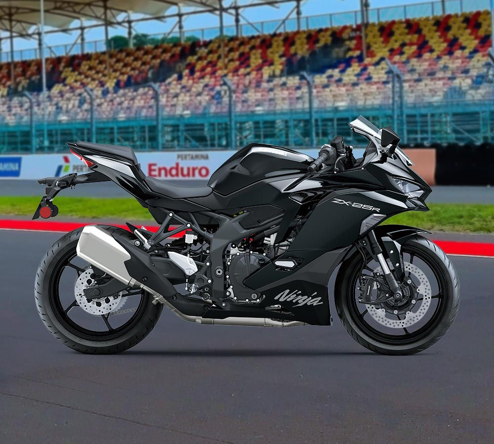 Kawasaki Ninja ZX-25R |スーパースポーツモデル|並列4気筒エンジンを