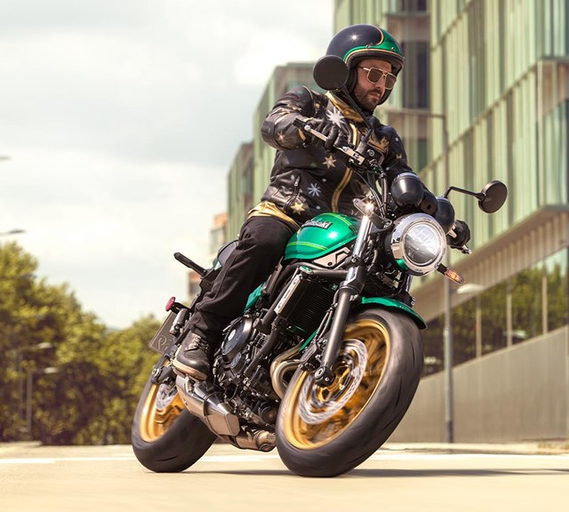 Image of 2023 Z650RS in action