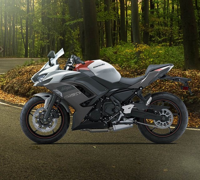 Image of 2023 NINJA 650 ABS  in action